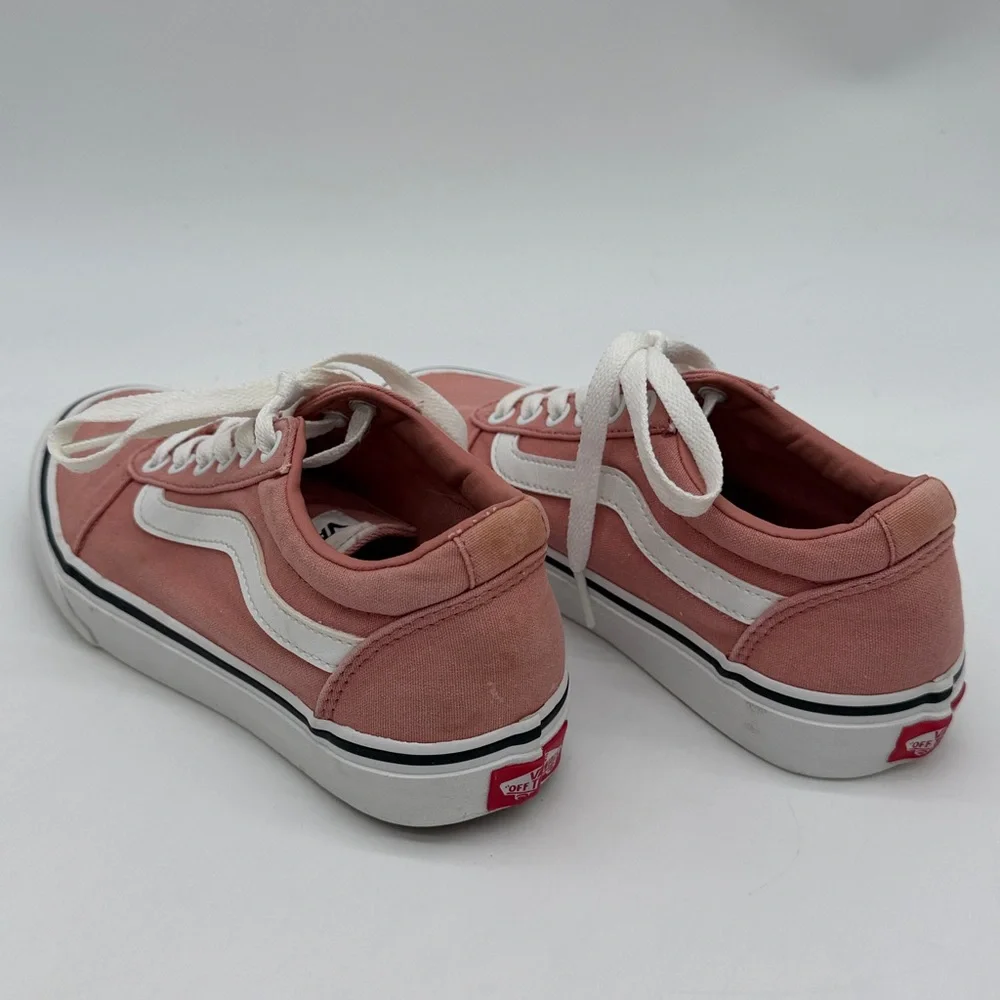 VANS Ward Canvas Shoes Women’s Size 6 Tropical Peach Sneakers Skate Low Tops - Picture 9 of 15